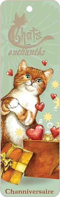 Marque Page Chat Le Channiversaire Marque Page Chat Le Channiversaire