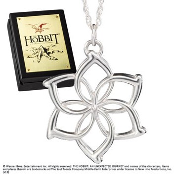 Pendentif de Galadriel , Argent Massif / Bijoux Seigneur des Anneaux