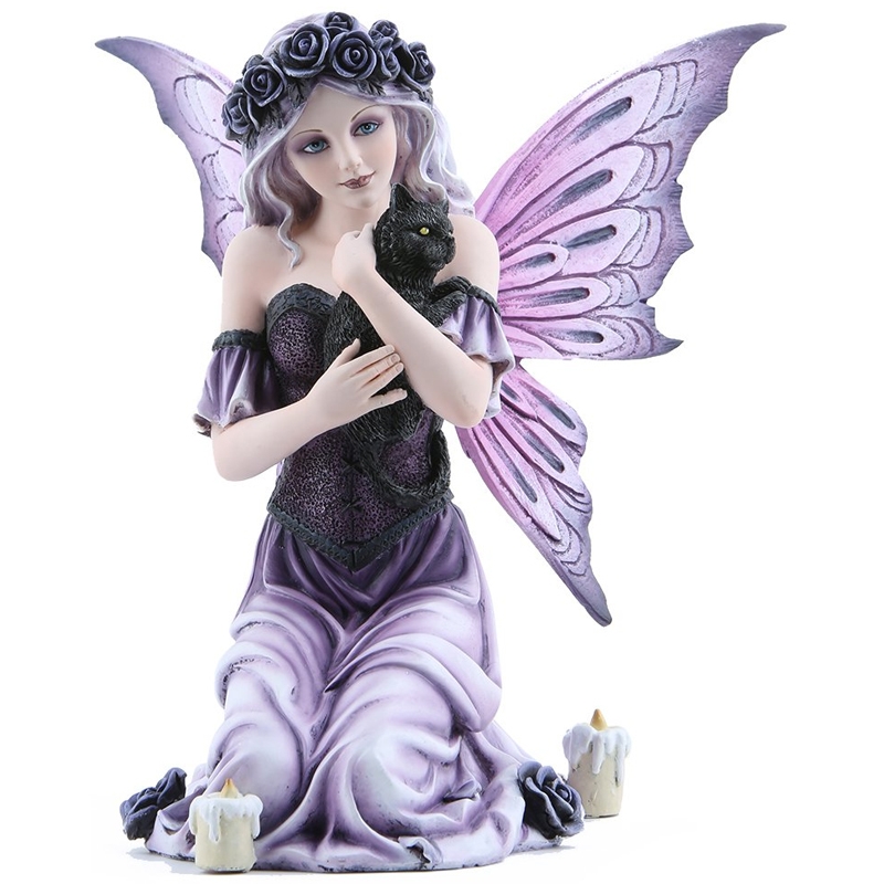 Statuette Fée Gothique AF061D